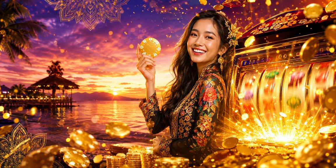 Slot game scene in Kota Kinabalu, Malaysia